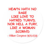 Hell Hath No Fury Like A Woman Scorned stickers