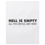 Hell is Empty flyers