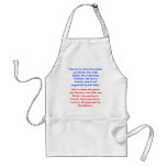 Hell is where the police are German, the chefs ... aprons