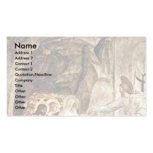 Hell Salvation Of Old Testament People (Adam) Business Card Templates