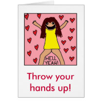 Hell Yeah Card cards