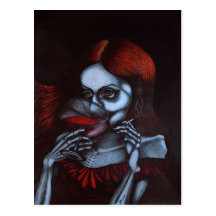 Hella at the Devil's Ball Postcards