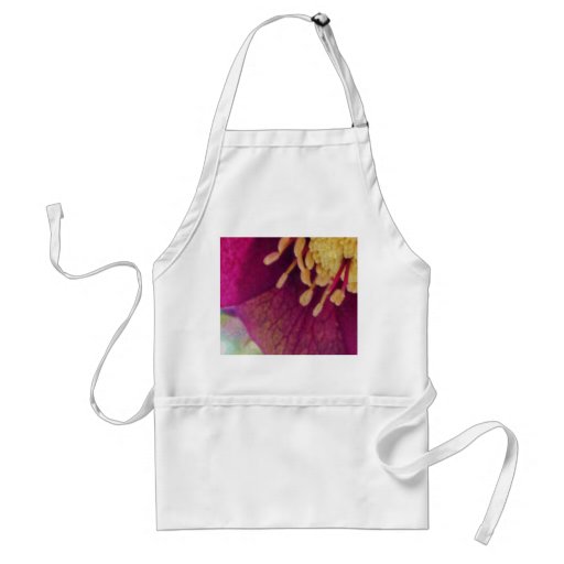 Hellebore Flower Close Up Apron