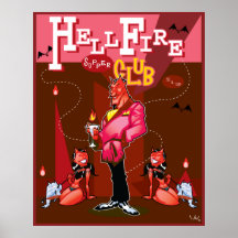 HellFire Supper Club Posters
