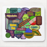Hello! Around the World mousepads