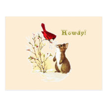 Hello Bunny Postcard