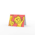 Hello Cat Blank Card