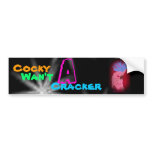 Hello Cocky bumper stickers