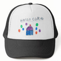 Hello Cupcake Mesh Hats