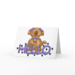 Hello Doggie Card