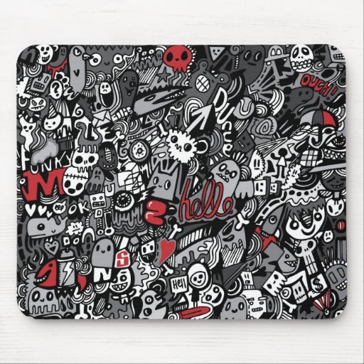 Hello Doodle Mousepad