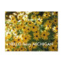 HELLO from MICHIGAN POST CARD POSTCARD