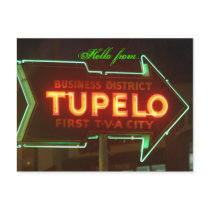 Hello From Tupelo! Post Cards