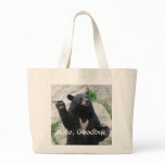 Hello, Goodbye Bear Tote Bag