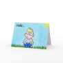 Hello Greeting Card