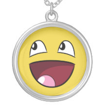 hello happy face pendants