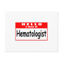 Hello, I Am A Haematologist ... Nametag