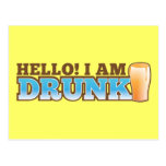 Hello I am drunk! Post Cards