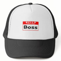 Hello, I Am The Boss ... Nametag