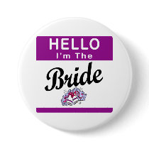 Hello I'm The Bride Pins