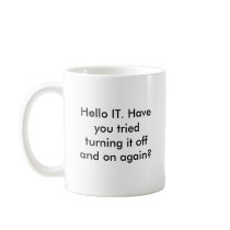 Hello IT Mug
