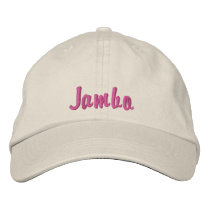 Hello Jambo Swahili Kenya greeting pink