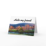 HELLO MY FRIEND card