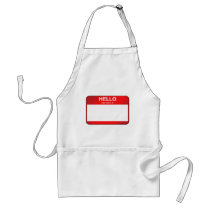 Hello My Name Is... Apron