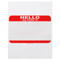 Hello my name is BLANK copy