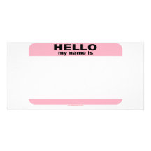 Blank Name Cards