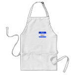 Hello, My Name is ... (blue) Apron