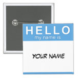 Hello My Name is Button