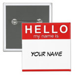 Hello My Name is Button