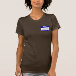 Hello My Name Is Candace (Blue) Tee Shirts