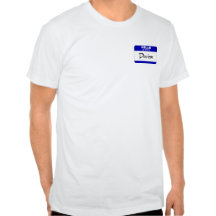 Hello My Name Is Davian (Blue) Tees