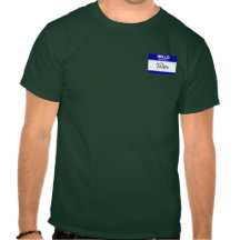 Hello My Name Is Felipe (Blue) Tshirt