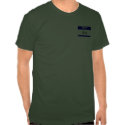 Hello My Name Is Josie (Blue) t-shirts