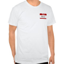 Hello My Name Is Marquis (Red) T Shirt