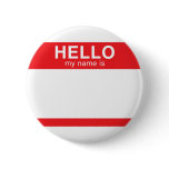 Hello My Name Is - Red