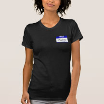 Hello My Name Is Sydnee (Blue) Tee Shirt