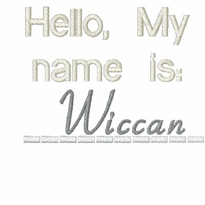 Hello, My name is Wiccan Polo Shirt Hello, My name is Wiccan Polo Shirt