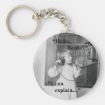 Hello, Santa? - Keychain