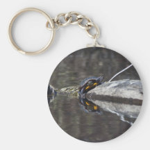 Hello Turtle Keychain