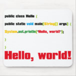 Hello, World! mousepads