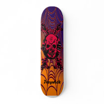 Hells Angel awesome custom board by Traywick Skate Board
