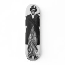 hells ventr red coat desat skate deck