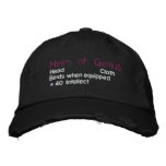 Helm of Genius embroidered hats