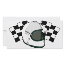 Helmet & Flags