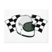 Helmet & Flags