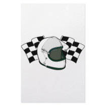 Helmet & Flags